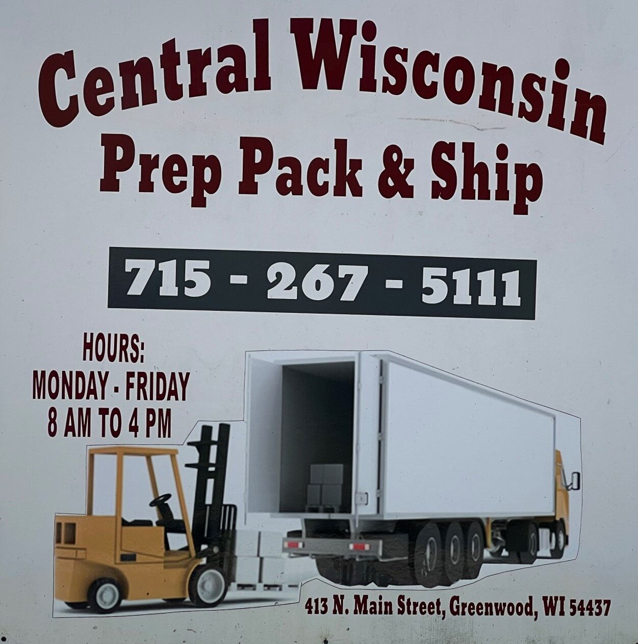 Central Wisconsin Prep, Pack and Shipping, LLC.